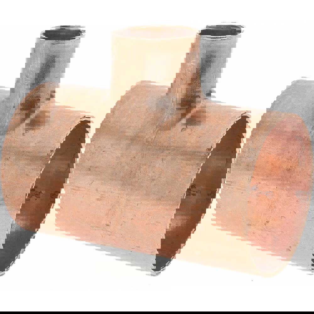 Wrot Copper Pipe Tee: 2